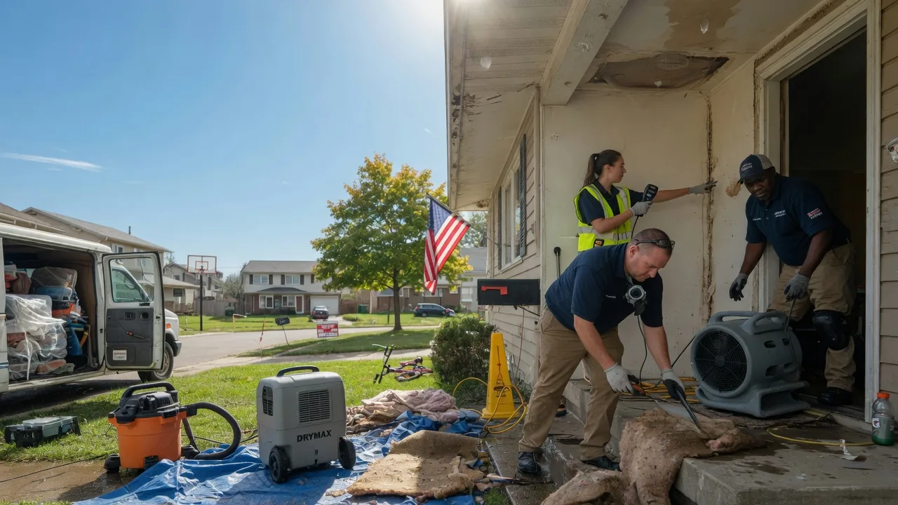 Water Damage Restoration in Vandergrift, PA near me
